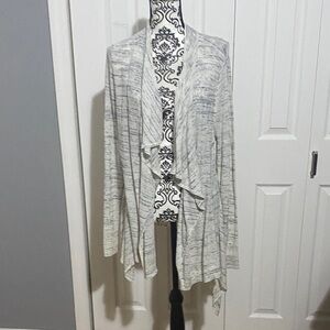 INC International Concepts Gray Women's Cardigan xl